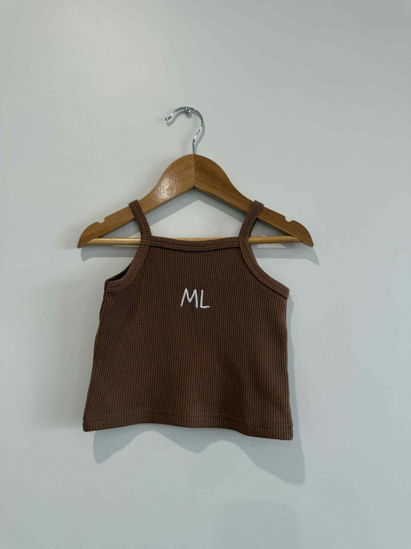 Singlet and Short set - Chocolate
