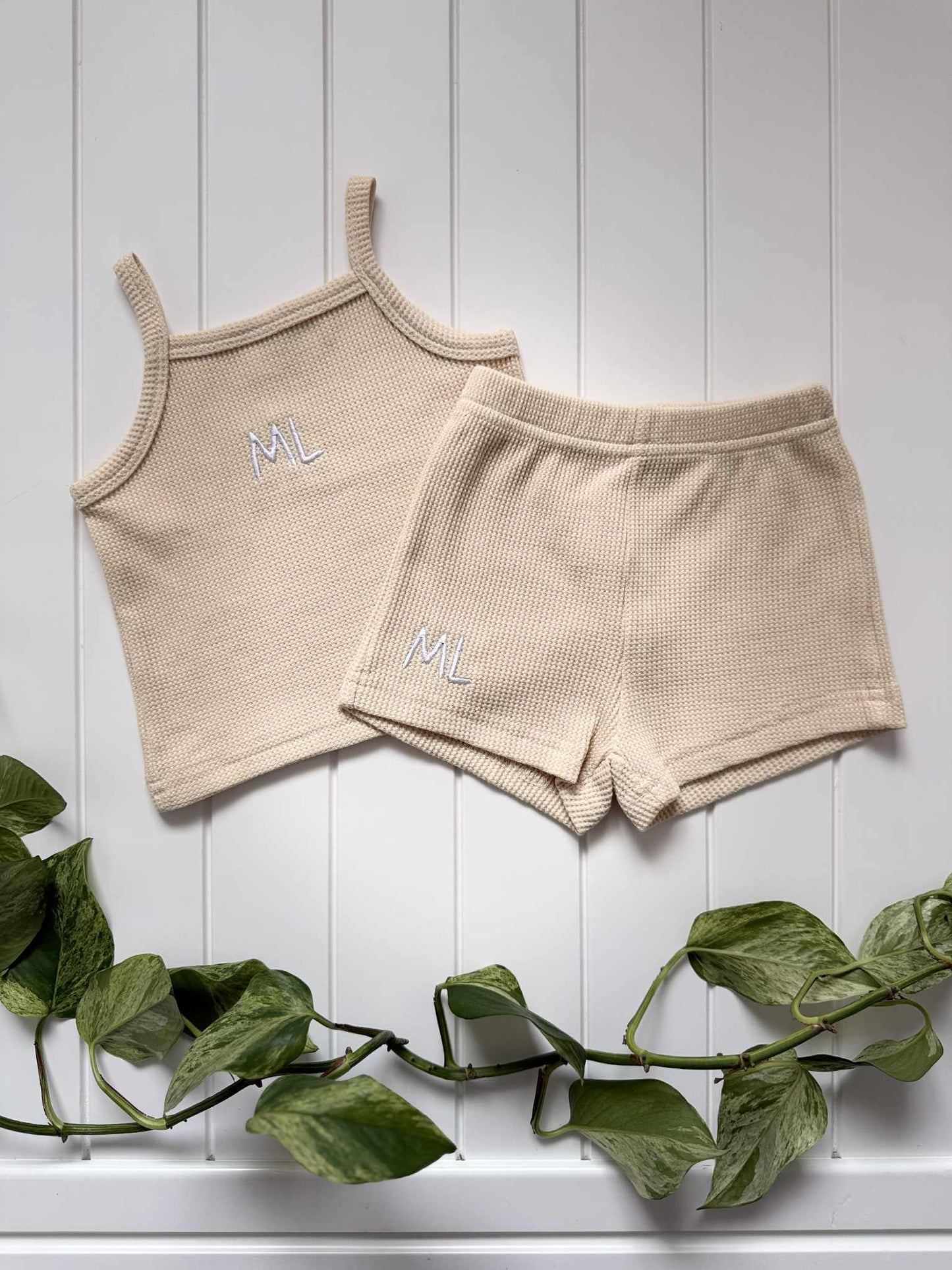 Singlet and Short set - Sandy Yellow