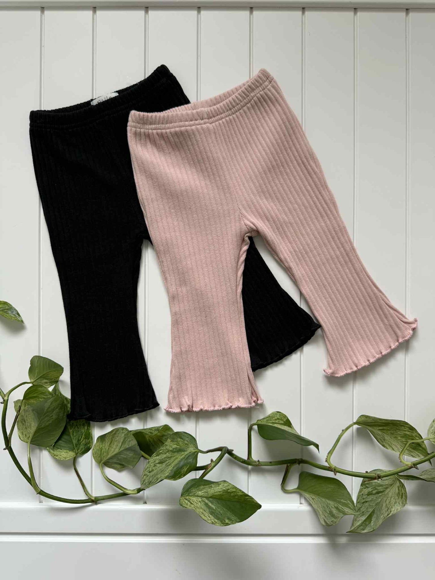 Flare Leggings - Black