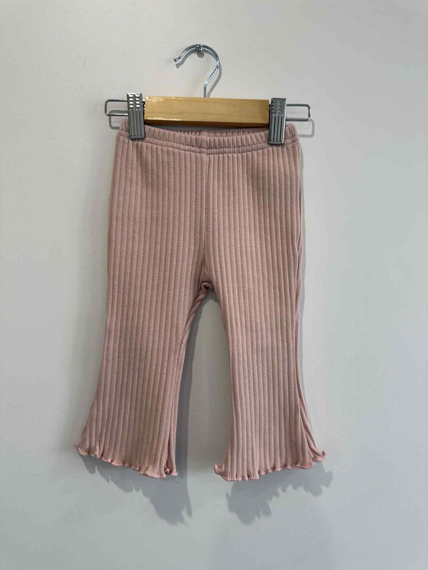 Flare Leggings - Dusty pink