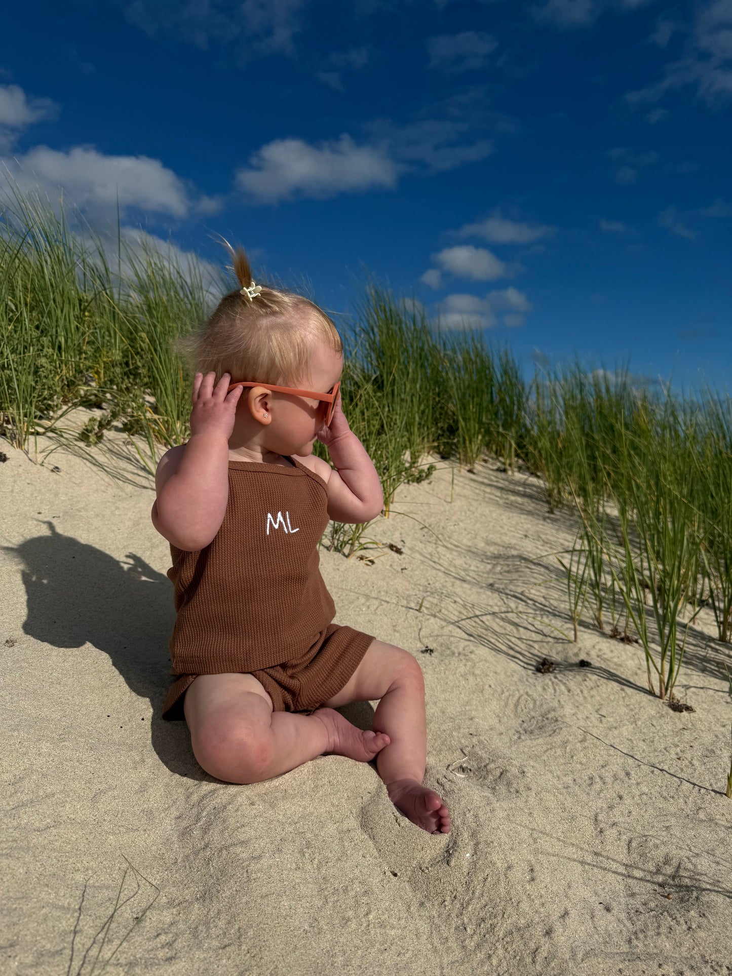 Singlet and Short set - Chocolate